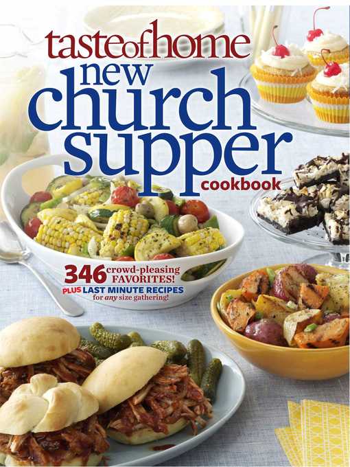 Title details for Taste of Home New Church Supper Cookbook by Taste Of Home - Wait list